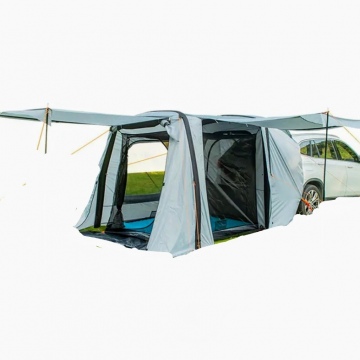 Tienda inflable para puerta trasera de coche